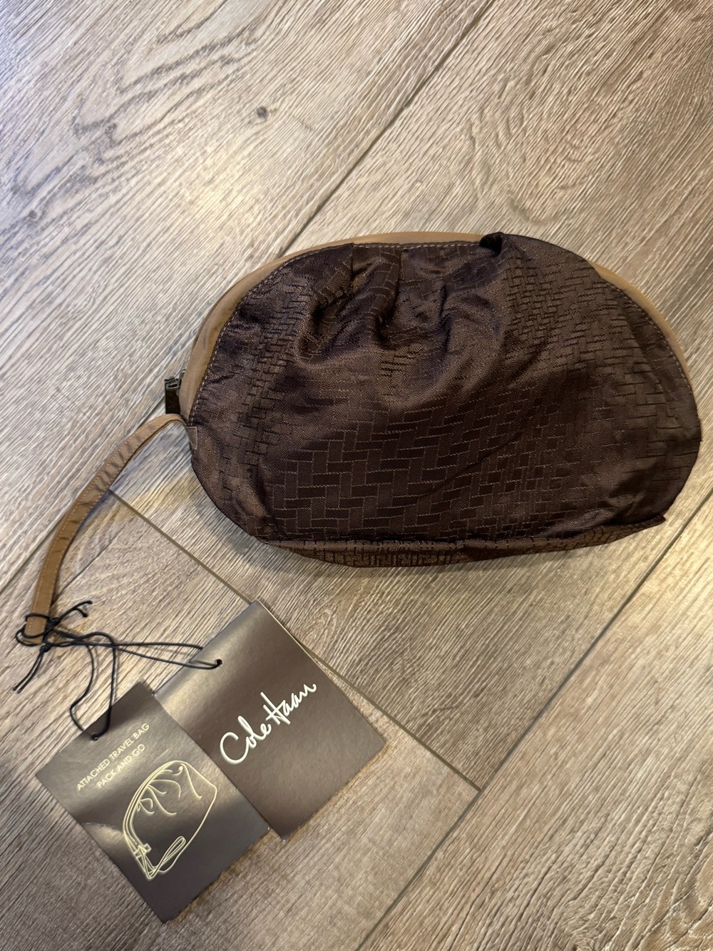 NWT Cole Haan travel bag pack and go